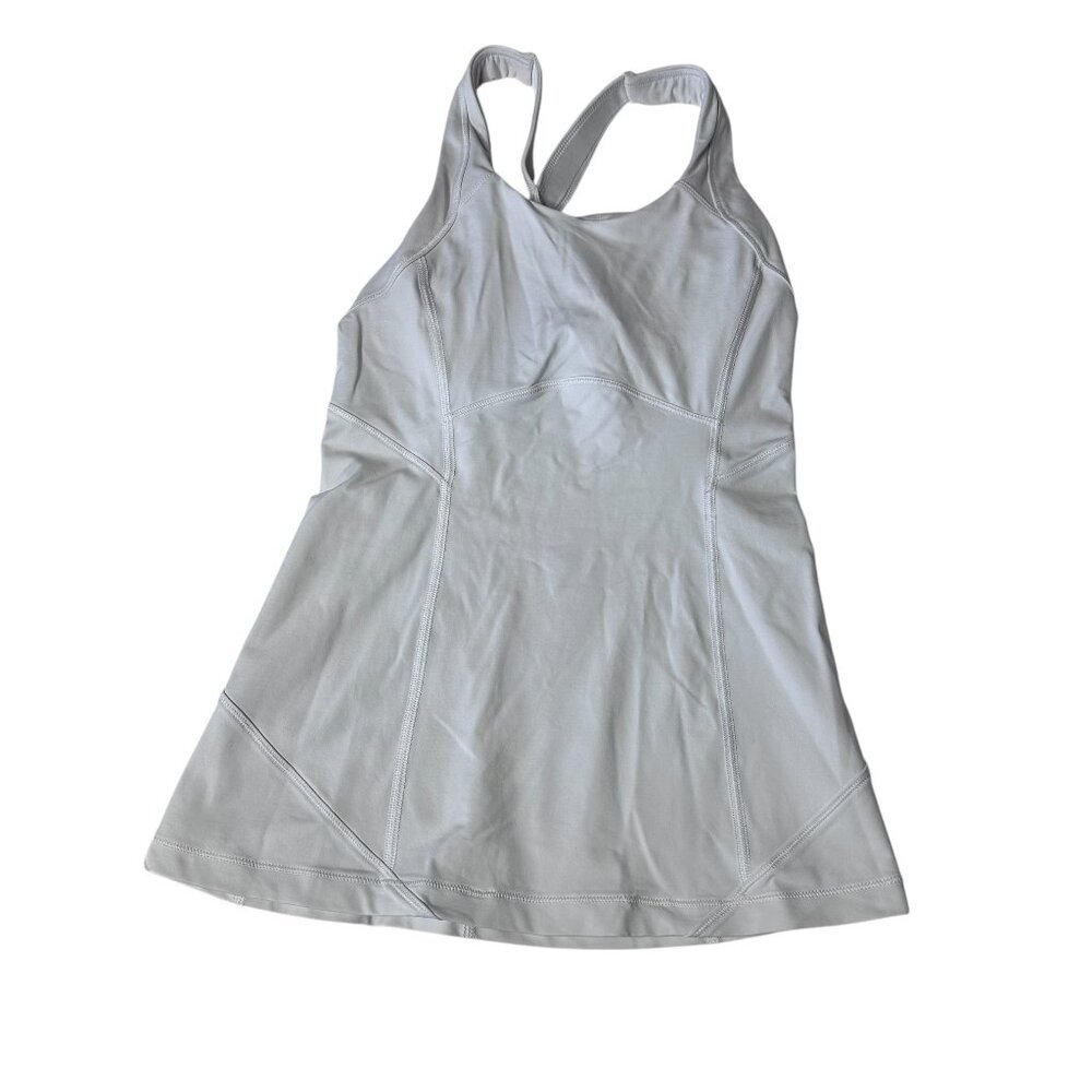 Lululemon white tank top 2 X back